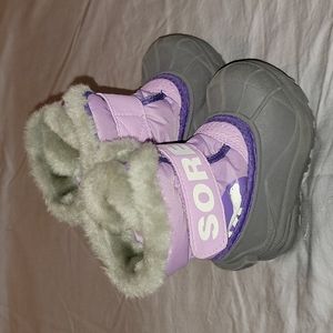 Toddler girl Sorel snow boots